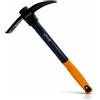 Xforst Piccolo piccone Xforst X-PF6 - Mini zappa con manico in fibra di vetro e testa in acciaio - Piccolo picchetto da giardino per giardino, campeggio, piante e aiuole - 40 cm - Durevole ed