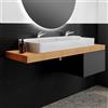 Ideal Standard Conca lavabo doppio, T383901, Conca; Atelier Collections bianco [Lavabi > Lavabi Doppi]