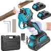 BETENST Forbici Potatura a Batteria Brushless, BETENST Forbici Elettriche con 2 Batterie 2.0Ah, Lama SK5, Schermo LCD Cesoie a Batterie, Pietra per affilare per Frutteti, Paesaggistica e Giardinaggio