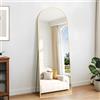 KOCUUY Specchi ad Arc a Figura Intera, 165 x 60 cm Oro Specchio da Appoggio Grande Per In Piedi, Grande Specchi da Parete Con Cornice In Metallo Per Soggiorno, Camera da Letto, Corridoio