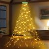 GYLEFY 3M Luci Albero di Natale per Decorazioni Natalizie, Bianco Caldo | 16 Fili di Luci, 480 LED, Esterno Impermeabile, 8 Modalità di Illuminazione, Timer, Perfetto per le Decorazioni Natalizie