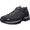 CMP Rigel Low Trekking Shoes Wp, Scarpe da trekking Uomo, Antracite-Arabica, 39 EU
