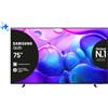 Samsung QLED 75 QE75Q6FAAUXZT 4K, Processore Q4 Lite, 4K Upscaling, Color Booster, OTS Lite, Metal Stream Design, Smart TV, 2025 GARANZIA ITALIA