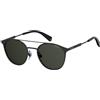 Polaroid Pld 2052/S M9 807 51, Occhiali da Sole Unisex - Adulto, 807/M9 BLACK, 51