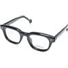 Hally & Son Eyeglass Frame HS877V01 Black 48/22/145 Unisex Adulti Occhiali, nero, 48/22/145