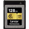 Lexar cf express tipo b 128gb 1750mb/s gold