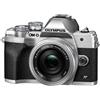 OLYMPUS Om system om-d e-m10 mark iv silver + 14-42 ez