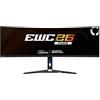 Lenovo Legion R45w-30 Monitor Gaming Curvo 44.5 DQHD (5120x1440), VA, 1ms, 165Hz (Overclock 170Hz), Altoparlanti, Regolabile, AMD FreeSync Premium Pro, HDMI 2.1 + DP + USB-C