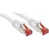 Lindy Cavo di rete S/FTP Cat.6, Bianco 1.5m