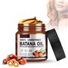 Futuhada Batana Hair Treatment Crema di Batana per la Crescita dei Capelli, Hair Growth Olio Di Batana Raw, Natural Organic Batana Oil, Hair Smoothing Conditioner per Capelli Più Sani, Più Spessi