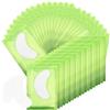 Auptiz 60 Paia Patch Occhi Extension, Cerotti per Estensioni Ciglia Eyelash Pads Occhio Patch, Patch Occhi Trucco Patch Ciglia Cuscinetti per Gel Eye Gel Pads (Verde)