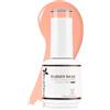 Nicedeco 4 in 1 Professionale Base Rubber Gel Semipermanente Nude Smalto per Unghie Rinforzante Gel UV/LED Soak Off - (R21)15ML