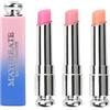 Futuhada Rossetto Magica Temperatura Cambia Colore, 3 Pezzi Balsamo Labbra Colorato Idratante Nutriente a Lunga Durata, Cambiamento di Colore Magico Set di Lucidalabbra Regalo per Ragazza Donna