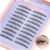 Mlen Diary 120pcs Lash Clusters Ciuffetti Ciglia Finte, Extension Ciglia, D Curl Ciglia a Grappolo, Ciglia Finte Naturali Lunghezza Mista 9-12 mm per Uso Personale a Casa…