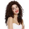 WIG ME UP-35-33H27 parrucca Donna Lunga Chioma riccia Molto riccia Voluminosa Ricci Mogano Biondo Mèches