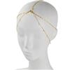Futuhada Oro Testa Catena Nuziale, Bohemien Fascia Nappe Catena Capelli a Strati, Copricapo a Catena Multistrato, Crystal Headpiece Boho Head Chain da Sposa Festival Accessori per Copricapo per Donne (01, 1)