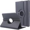 REY Custodia in similpelle girevole a 360° per SAMSUNG GALAXY S5e 10.5 (T720 - T725), Custodia protettiva, Nero