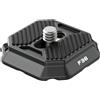FALCAM F38 Basic V1 Piastra a sgancio rapido, Sistema a sgancio rapido, Compatibile con PD Capture V3, Base Arca-Swiss, Sistema QR per Fotocamera DSLR/Mirrorless