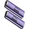Dbilida 240 W USB C connettore femmina a femmina 2 pezzi, 40 Gbps Coupler, USB 4 Type C 8 K @60 Hz, 5 K @60 Hz, 4 K @120 Hz per iPhone 15 Series, Thunderbolt 4/3, iPad, MacBook Pro/Air