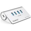 ORICO Hub USB C, 4 Porte Multi Adattatore Con Velocità 10Gbps, Splitter Con Cavo 0.5m e Porta di Alimentazione Tipo C 5V/2A, Per Macbook, Pro, Air
