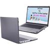 mCover Custodia compatibile solo per Dell Pro 13 Plus PB13250 PB13250 PB13255 a conchiglia o PC Windows 2 in 1 da 13,3 pollici (non compatibile con altri modelli Dell), colore nero