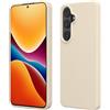 kwmobile Cover per Samsung Galaxy S26 Plus Custodia - Back Case per Smartphone in Silicone TPU - Protezione Gommata - crema