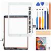 Reparo Touchscreen per iPad 7/8 Touch Schermo per iPad 7th 2019/8th 2020 Touch Screen Digitizer Schermo di Ricambio A2197 A2198 A2200 A2270 A2428 A2429 A2430 (Bianco con Home Buttone)