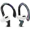 WC HookZ Pro 3 - Ganci auricolari regolabili compatibili con AirPods Pro 3 di Wicked Cushions | Nucleo malleabile per una vestibilità personalizzata, sicura e confortevole | 90's Black