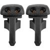 XUKEY Ugello Lavavetri 61601384859, Confezione da 2 Ugelli Tergicristallo per BMW, Ugello Spruzzatore Anteriore per Auto Ugello Lavavetri Ugello Spruzzatore Lavavetri per BMW Serie 3 Z3 E36 M3