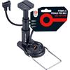 Optio Cycle Pompa Da Pavimento per Bici 160 PSI / 11 Bar - Pompa a Pedale con Manometro | Gonfiatore Bici a Piede Universale per MTB, E-Bike | Track Pump Professionale per Bicicletta con Manometro