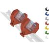 Shelly Hutschienenhalter PW3D Shelly-MINI - Supporto per guida DIN Mini (35 mm) (set da 2 pezzi, rosso, Prime)