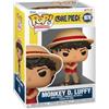 Funko POP! Television: Netflix - One Piece - Monkey D. Luffy - Figura in vinile da collezione - Idea regalo - Prodotto ufficiale - Giocattoli per bambini e adulti