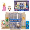 THE SUPER MARIO BROS. MOVIE Super Mario Galaxy Movie - Set Diorama Gateway Galaxy con Principessa Peach da 4 cm e personaggio esclusivo Captain Toad