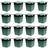 Fegtrty 16 Trappole per Lumache Ecologiche con Birra - Cattura Lumache e Chiocciole, Sicure per Bambini e Animali Domestici, Plastica Resistente per Giardino Orto Fiori