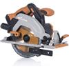 Evolution Power Tools Evolution Sega circolare a batteria R165CCS-Li da 165 mm 18 V Li-Ion EXT Inc Lama multimateriale