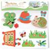 BabyToLove 360009 - Sticker muro decori e stoffe, motivo topo, colore: Verde