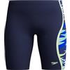 Speedo Hyperboom Splice Jammer da Nuoto per Bambino, Blu Navy, 14 Anni