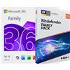 Microsoft 365 Family | 6 Utenti + Bitdefender Family Pack | Utenti illimitati | 1 Anno