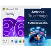 Microsoft 365 Family | 6 Utenti - 1 Anno | Incluso Acronis True Image Advanced