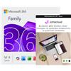 Microsoft 365 Family | 6 utenti - 1 anno + Jottacloud Personal Unlimited | 1 anno | archiviazione cloud illimitata