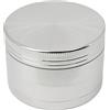 LIHAO 2"(50mm) Spezie Erbe Grinder in 4 Pezzi Tritino in Metallo - Argento
