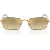 Ray-Ban Occhiali da Sole RB3928 001/7I x ASAP Rocky Oro Arista/Marrone Specchiato Unisex 54/20/145