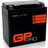 GP-PRO GB16CL-B 12V 9Ah GEL Batteria di avviamento (simile a YB16CL-B / CB16CL-B) (Esente da manutenzione / Sigillato) Moto Accumulatore