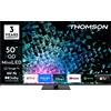 Thomson Smart TV 50" 4K UHD LED Android TV Dolby Vision Classe G Nero 50MG7C15 THOMSON