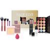 Honicemar Make Up Set - 15 Colori Contour Palette Concealer Palette con Face Pressed Powder Primer Spugnetta per Trucco e Pennello per il Trucco, per Principianti e Truccatori Look Naturali e da Festa