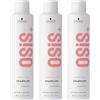 Schwarzkopf Professional OSiS Sparkler - Spray di lucentezza senza silicone, protezione termica senza brividi, lucentezza districante, rivitalizzazione leggera, 300 ml, confezione da 3