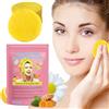 BoloShine 40pcs Tamponi Esfolianti alla Curcuma, Turmeric Kojic Acid Cleansing Pads, per la Pulizia di Viso e Corpo, Bilanciare olio e Acqua, Riduce l'acne e le Macchie Scure, Uniforma il Tono della Pelle