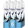 Rexona Aqua Deodorante 6 x 200 ml (Totale: 1200 ml).