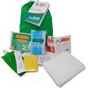 FARVISAN Kit Del Turista Pellegrino Contenente 1 Borraccia Pieghevole+spazzolino Denti+dentifricio+10 Mascherine Chir+10 Fogli Copriwater+1 Poncho+set Medicazione Garze Cerotti Farvisan