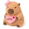 shownicer Peluche Capybara Kawaii Capybara, cuscino in peluche, regalo per San Valentino, fidanzata, ragazze, bambini (marrone Capybara, 30 cm)